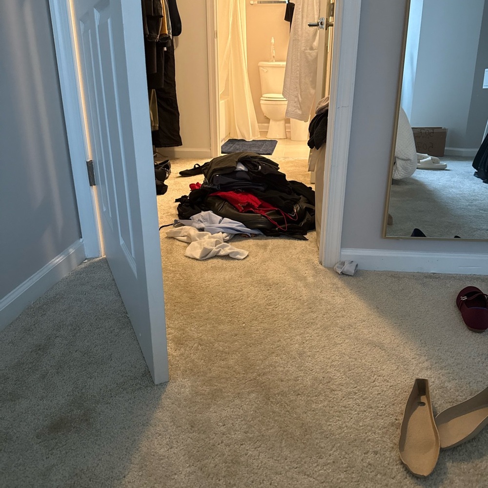 Clothing Pile with Various Colors